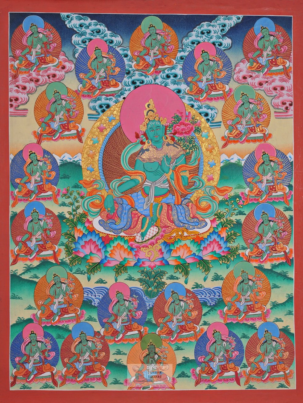 Green Tara Thangka
