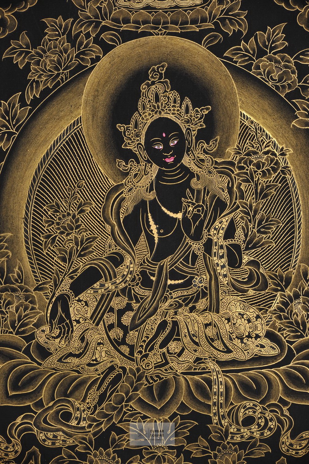 Green Tara Thangka