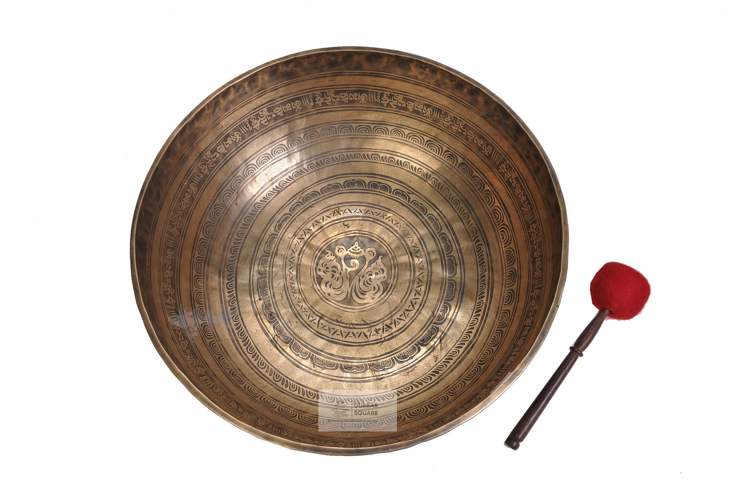 Decorated Conch Singing Bowl Masterpiece