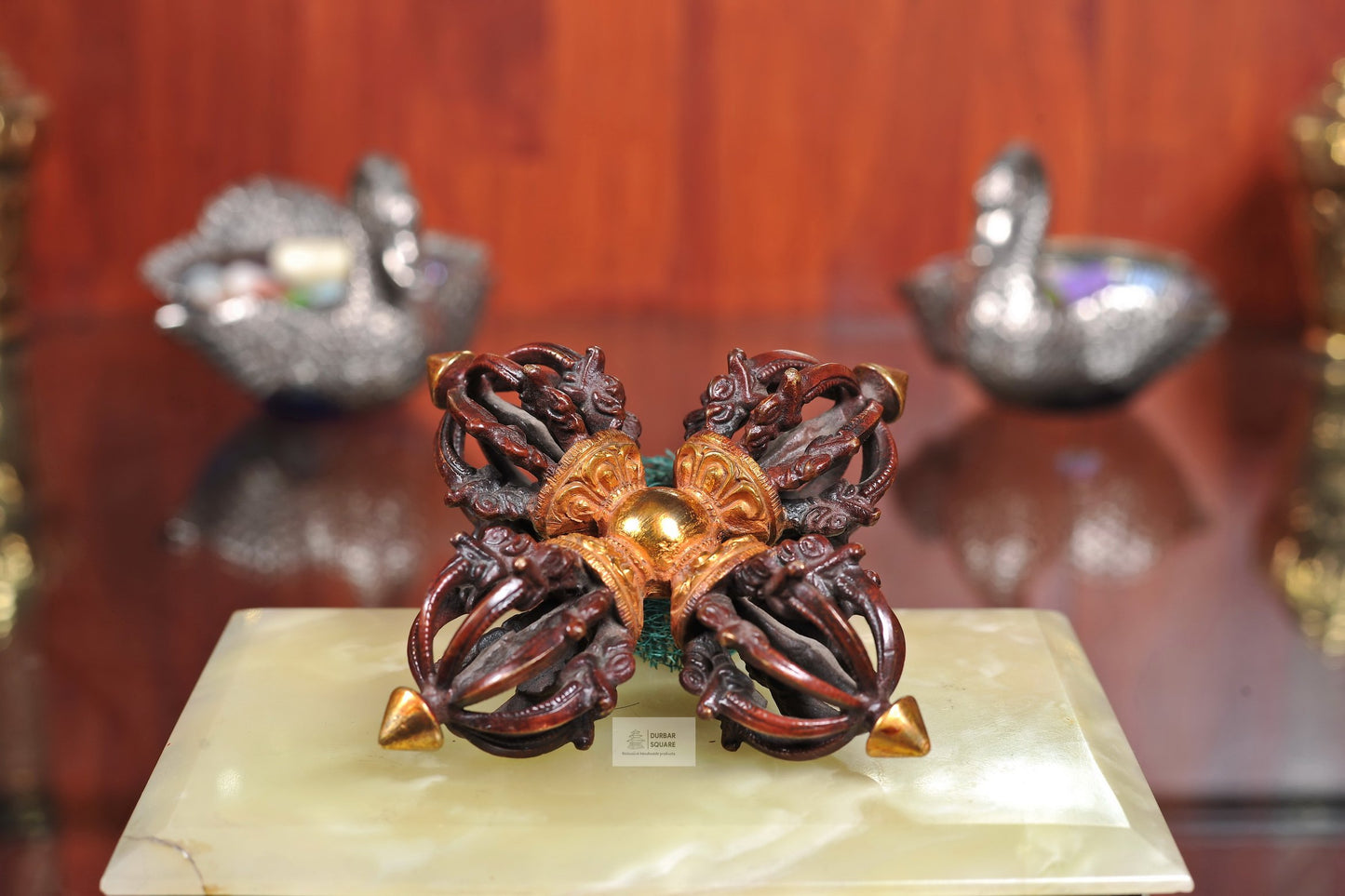 Gold plated Copper Vajra