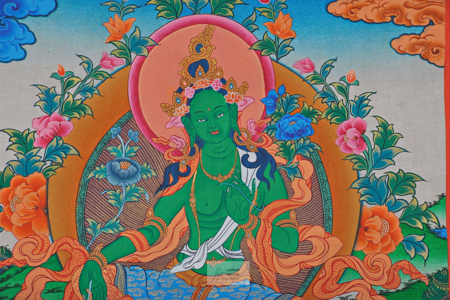 Green Tara Thangka