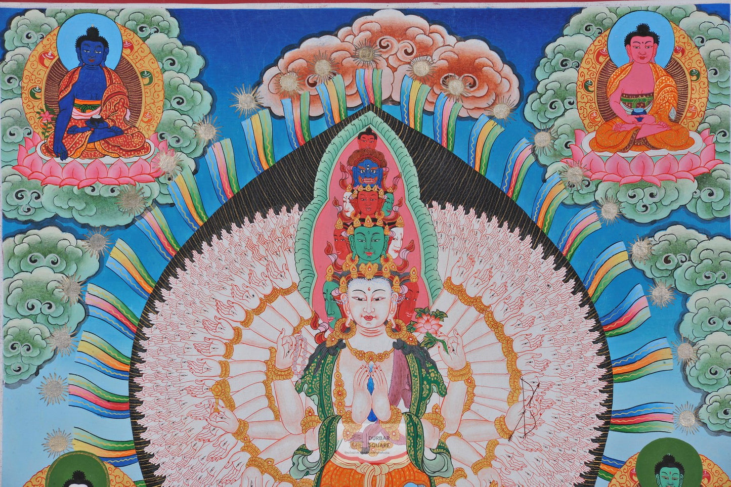 Avalokiteśvara / Lokesvara Thangka