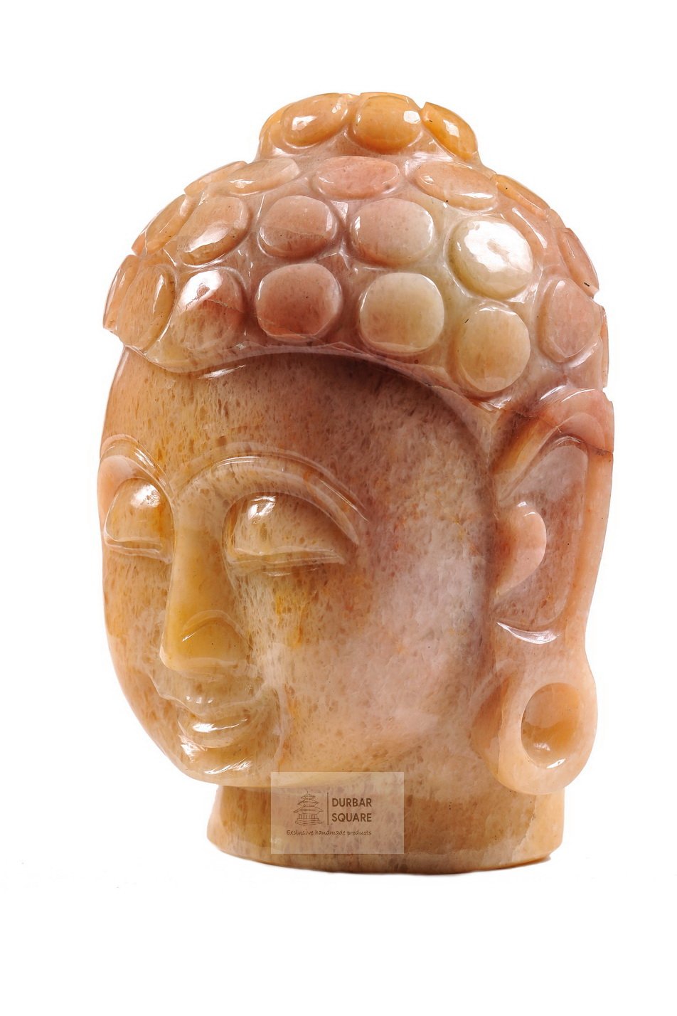 Buddha Head carved out of Onyx stone