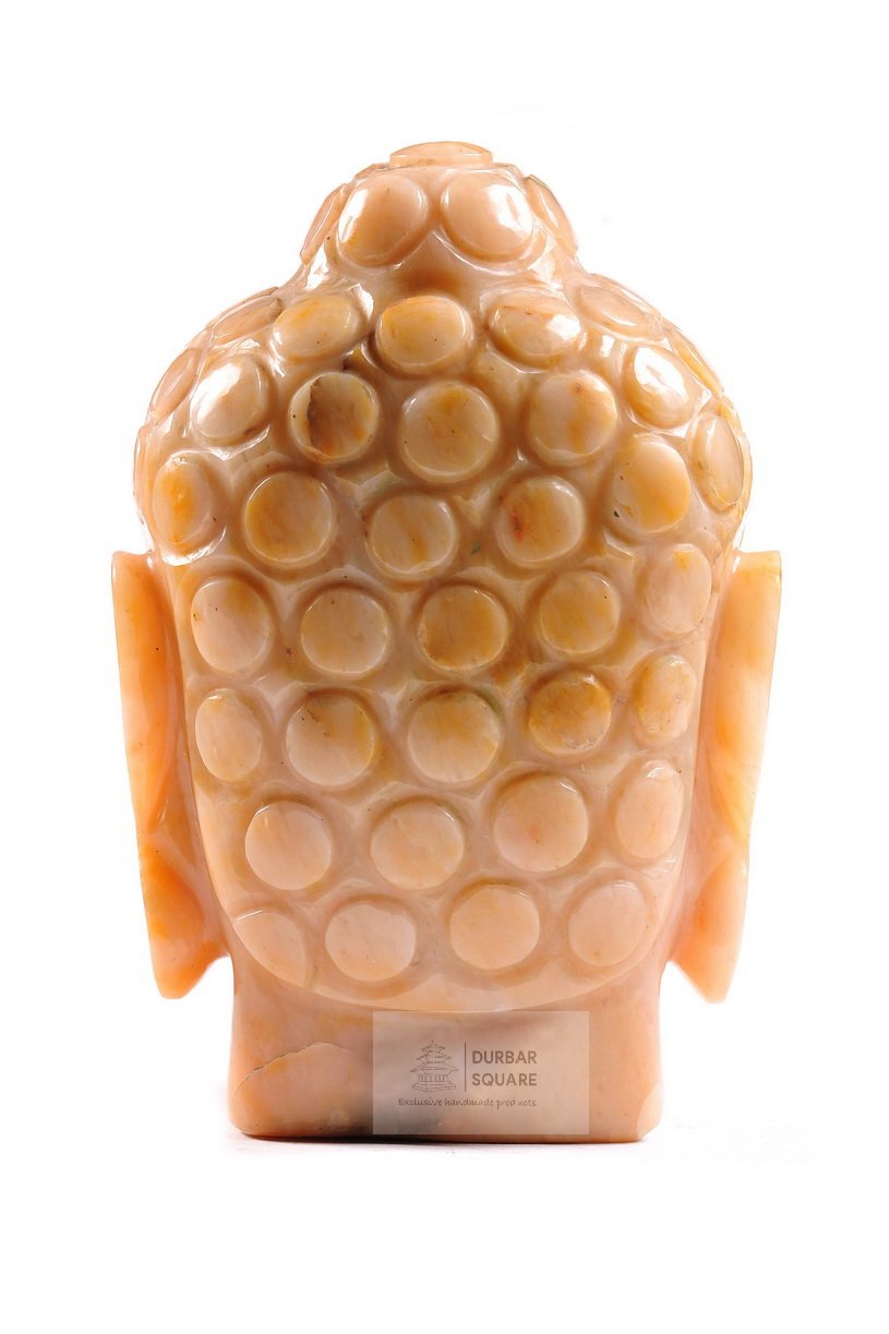 Buddha Head carved out of Onyx stone