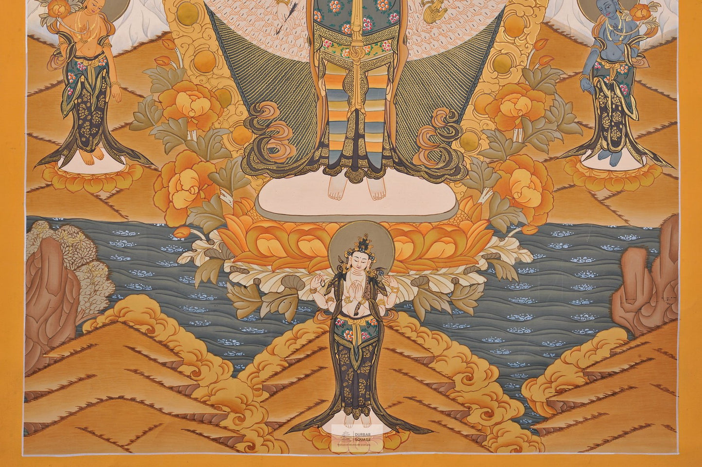 Sahashra Bhooj Lokeshowar Thangka