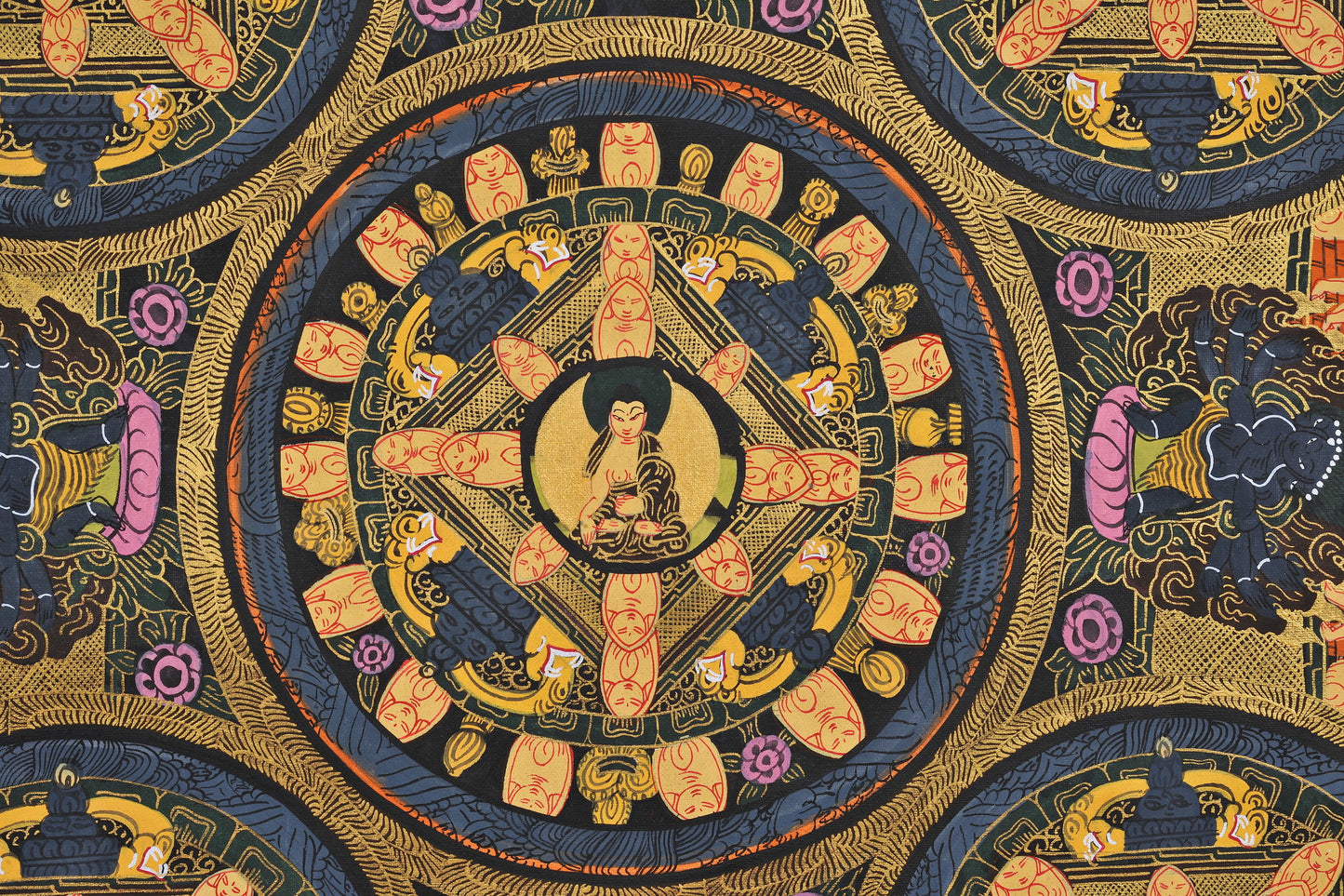 10 Mandala Shakyamuni Buddha Thangka