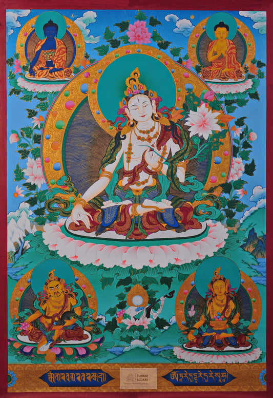 History of White Tara Thangka