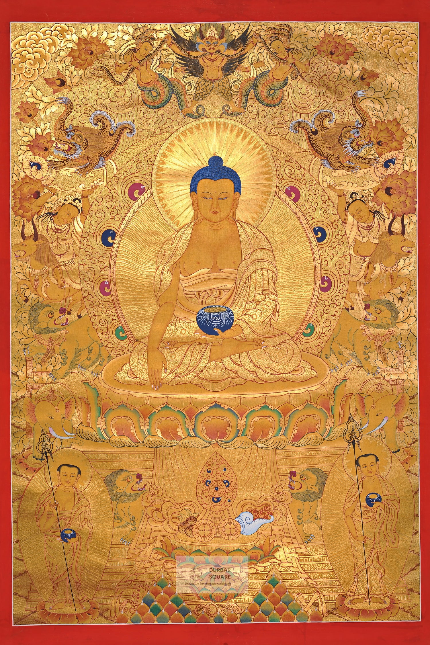 Own Thangka paintings, "the miracle of Buddhist culture"