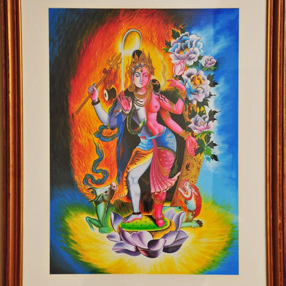 Ardhanarishwar Painting