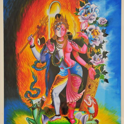 Ardhanarishwar Painting