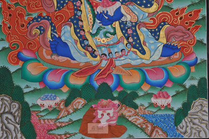 Vajrabhairava / Yamantaka Thangka