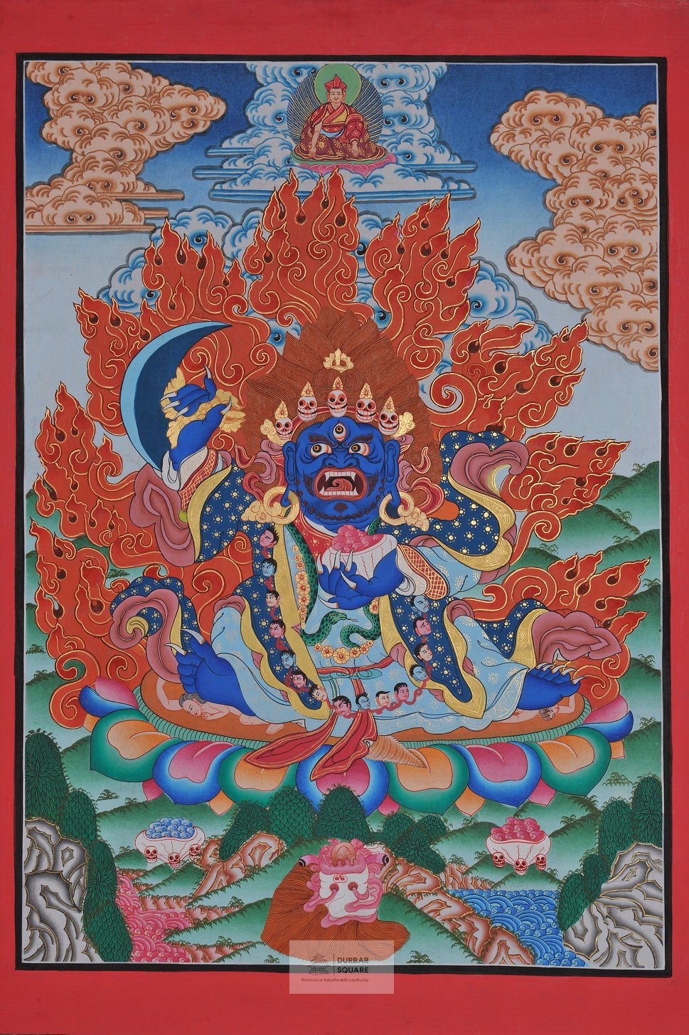 Vajrabhairava / Yamantaka Thangka