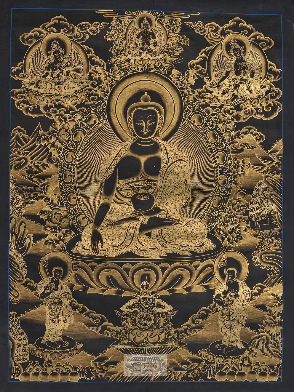 Shakyamuni Buddha Thangka