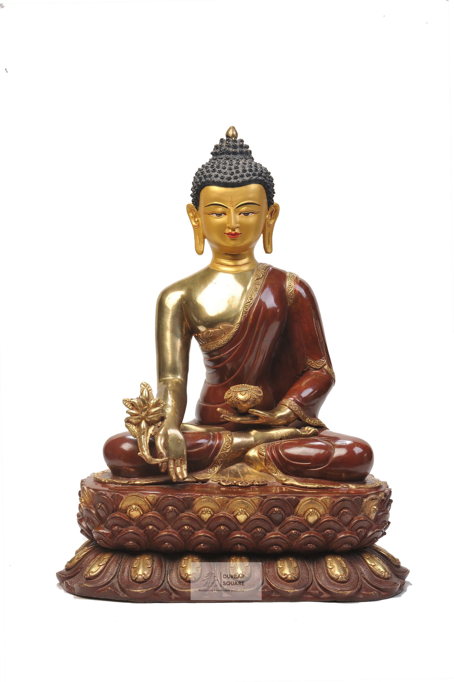 Gold Plated Medicine Buddha