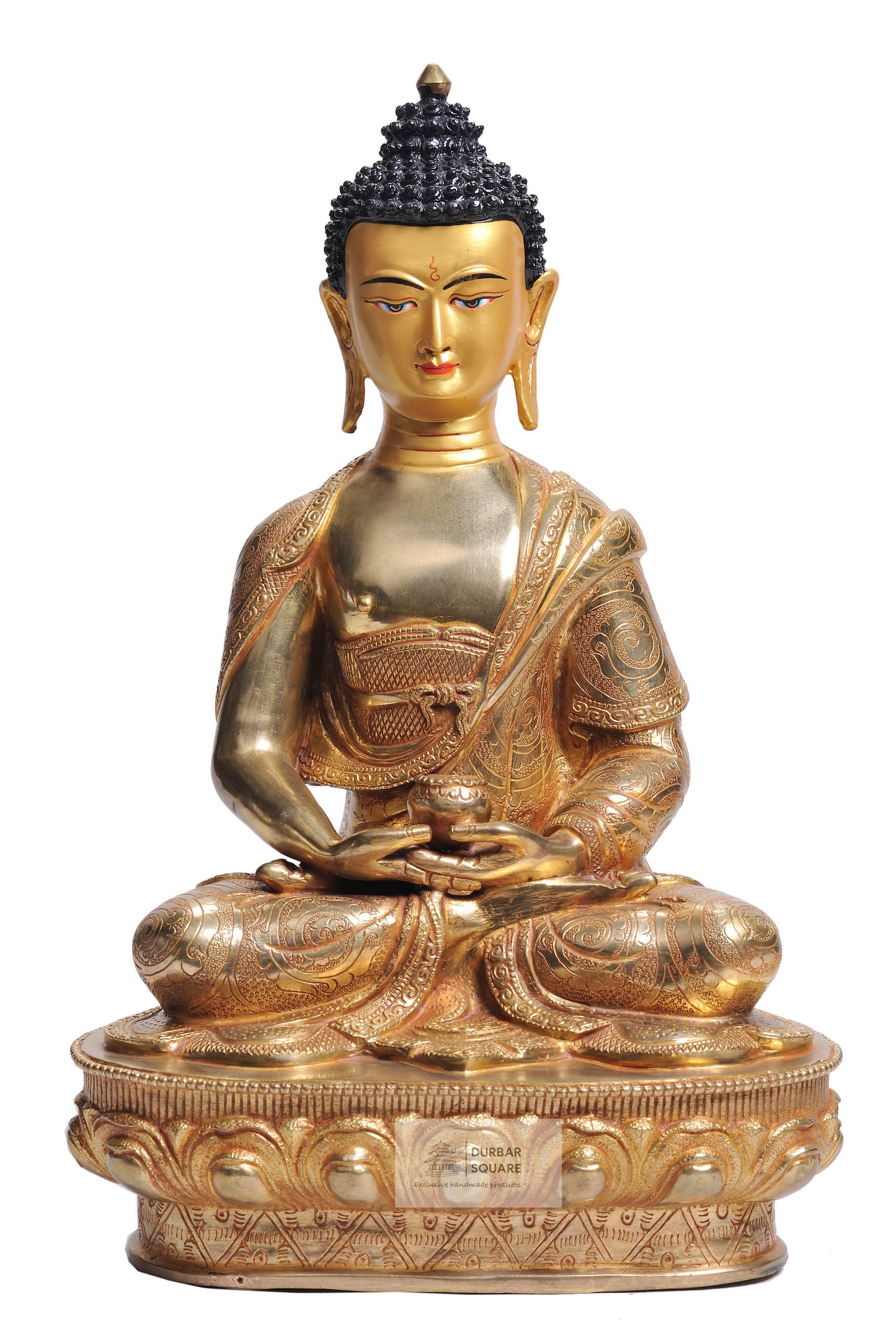 Gold Plated Amitabha Buddha Statue