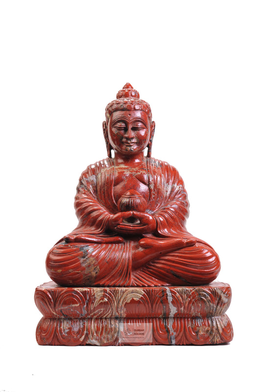 Amitabha Buddha Statue - Jasper stone