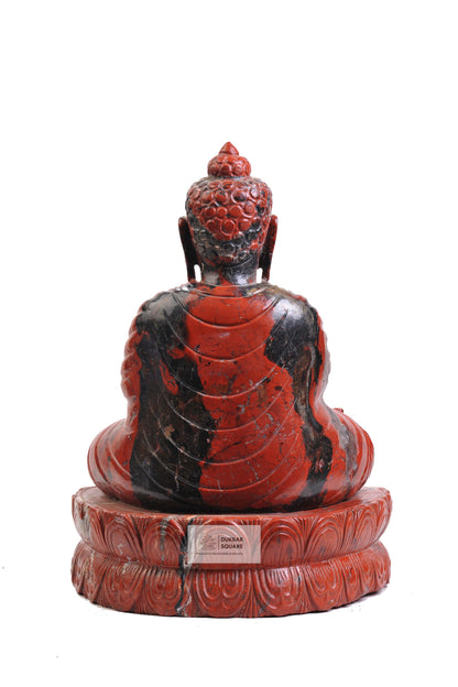 Amitabha Buddha Statue - Jasper stone