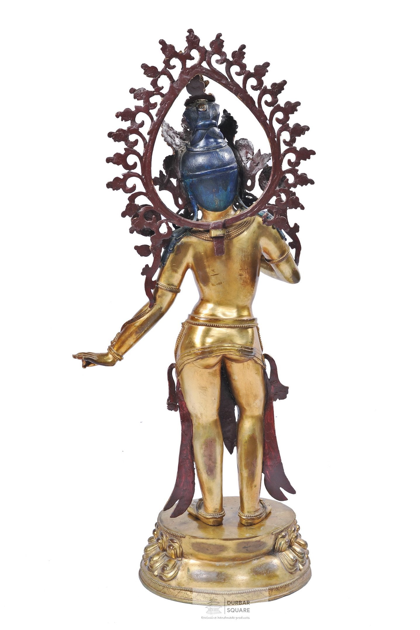 Fully Gold Plated Standing Tara