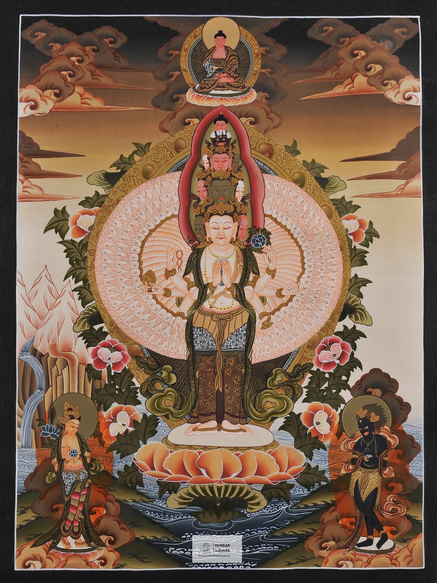 Avalokitesvara Lokeshwor Thangka