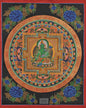 Mandala with Green Tara Thangka
