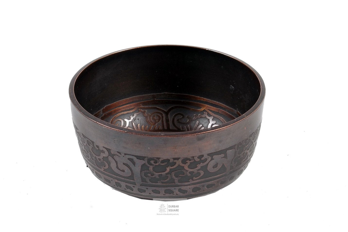 Singing bowl with Bajra engraved