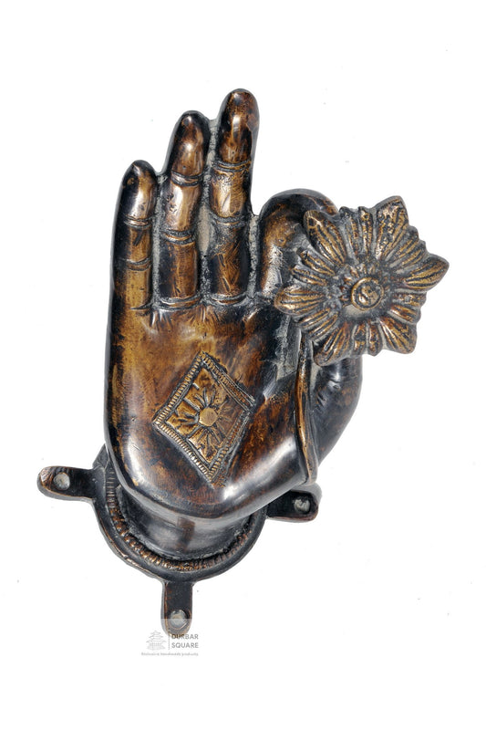 Buddha Hand Door Handle
