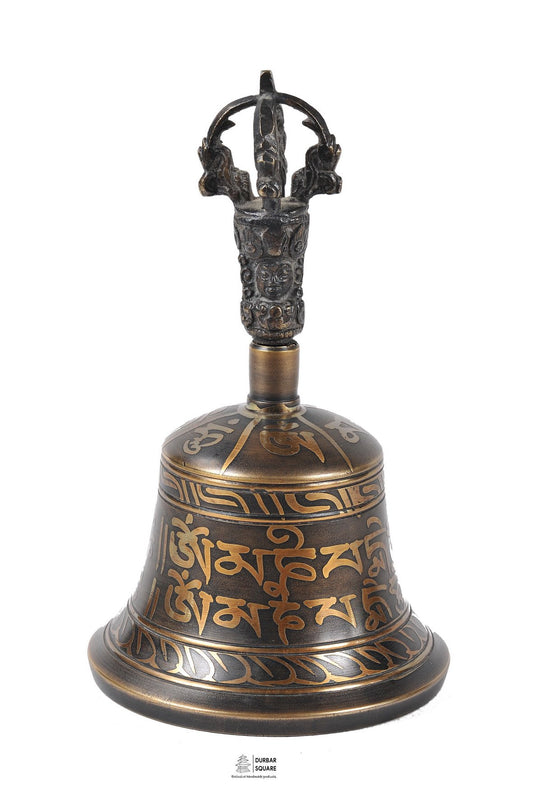 Bell with Buddhist Mantra