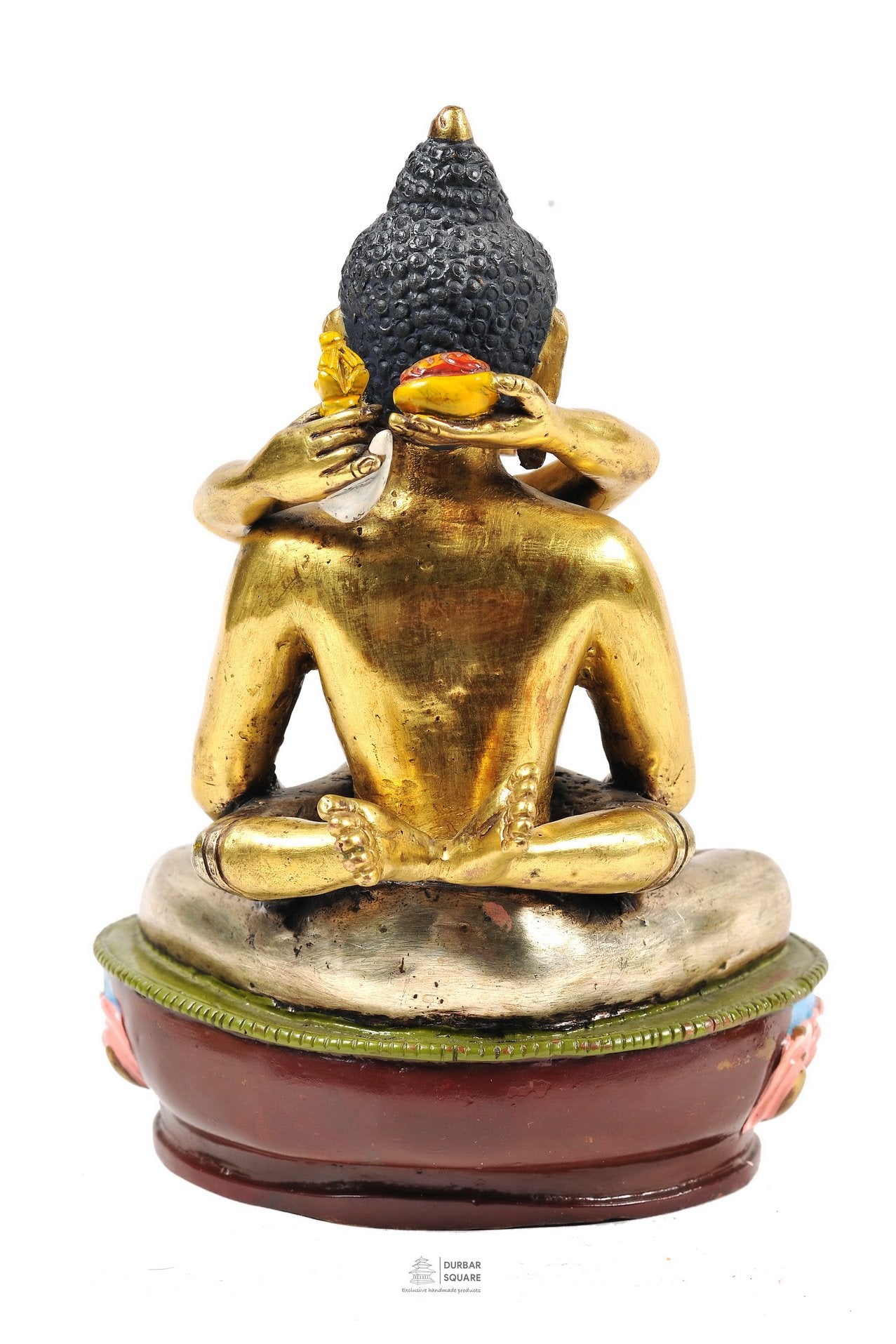 Gold plated Samantabhadra Buddha