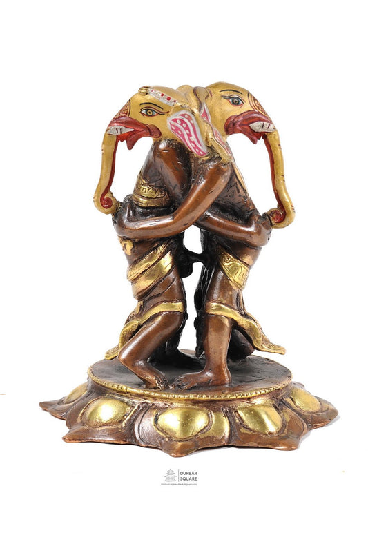 Gold plated Kangiten (Ganesha)