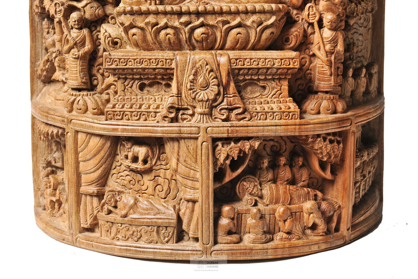 Buddha - carved into single piece Kapur